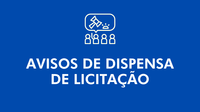 AVISO DE DISPENSA DE LICITAÇÃO Nº002/2024 